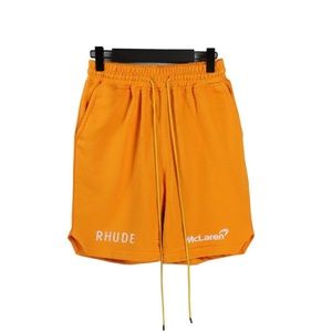 Rhude Shorts Summer High Street Orange